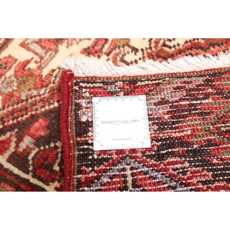 ECARPETGALLERY Hand-knotted Sarabi Red Wool Rug - 10'0 x 13'0