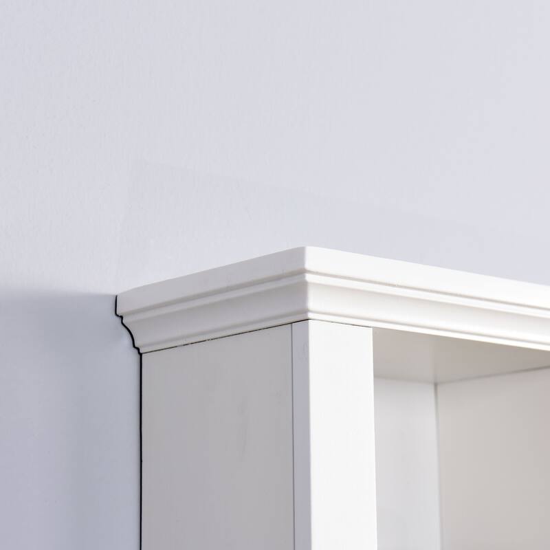 Bathroom Medicine Cabinet with Adjustable Shelf for Over Toilet Storage, Waterproof MDF Construction, Easy Assembly