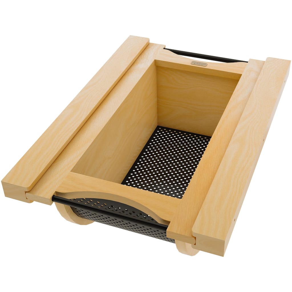 Rev-A-Shelf 4SSB-15 Modern 14-11/16" Wide Cabinet Door Organizer with