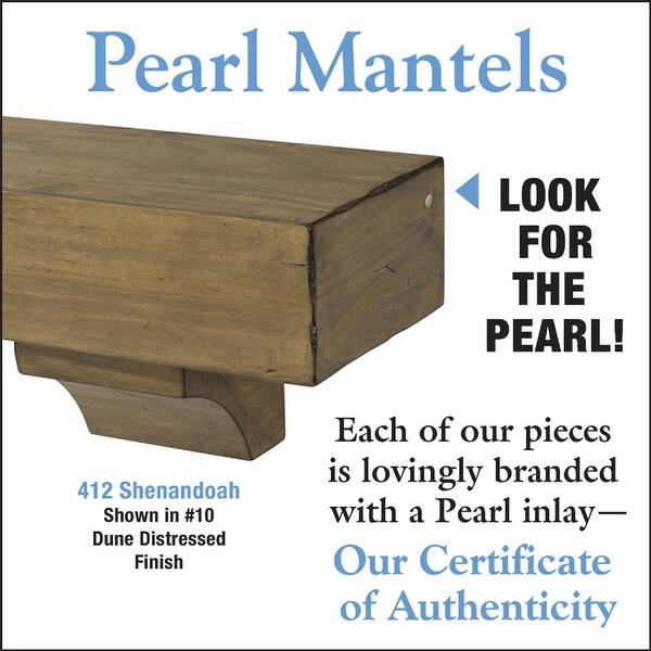 Shop 48 Brown The Shenandoah Shelf Or Mantel Shelf Dune Rustic