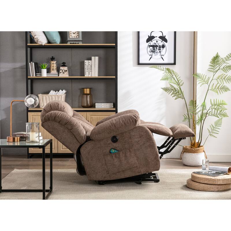 Power Massage Lift Recliner Chair with Heat & Vibration for Elderly