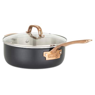 Viking 3Ply black & copper 4 Qt Saute Pan