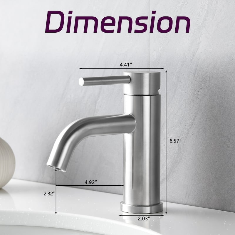 Bathroom Faucet Single Hole Modern Bathroom Sink Faucet Vanity Bathroom Faucet