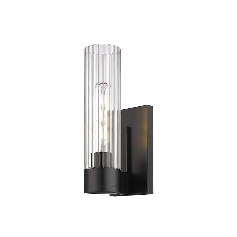 Innovations Lighting Empire - 1 Light 11" Wall-Mounted Sconce - Clear/Matte Black