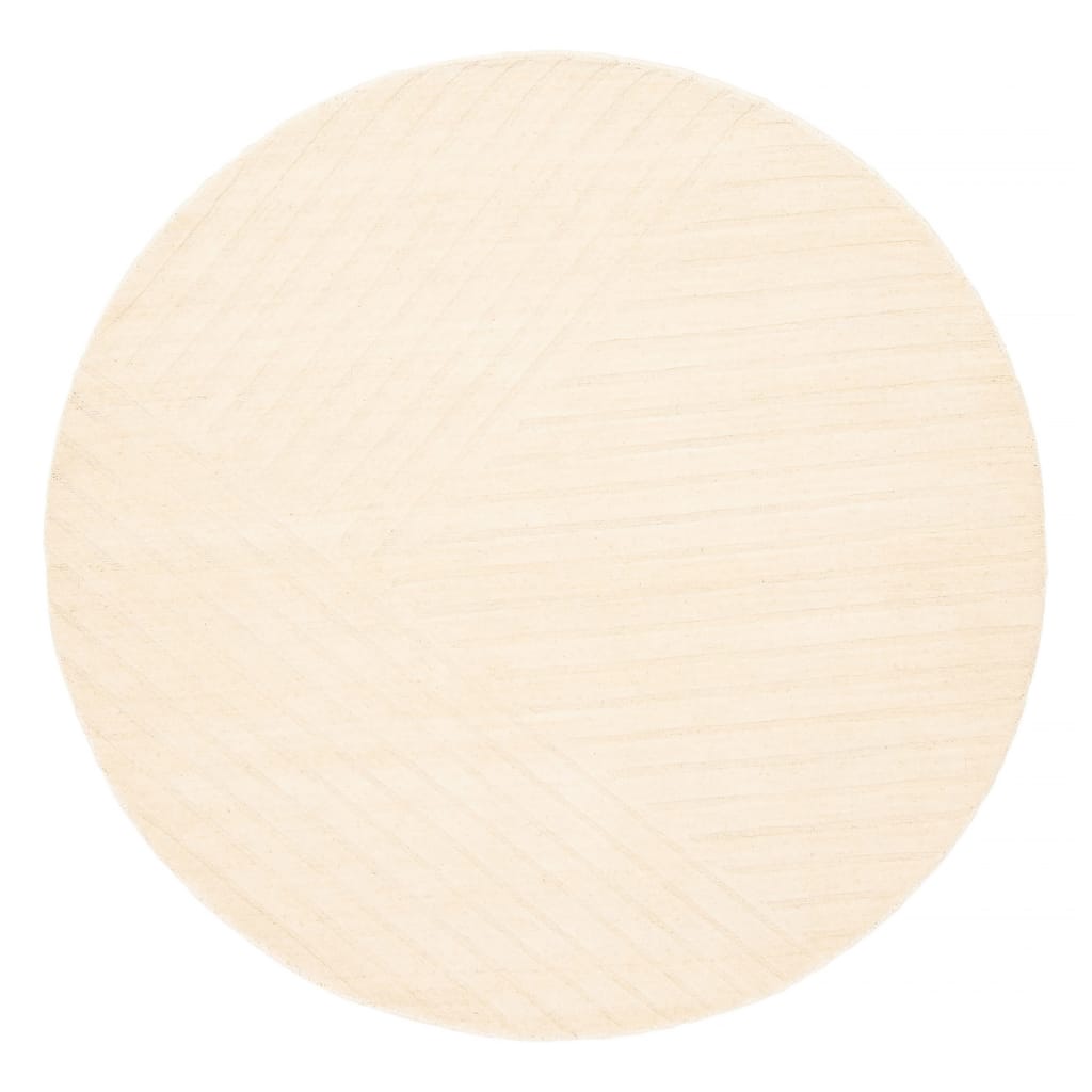 Kashkuli Gabbeh Cream Rug 5'4" x 5'4" - 5'4 x 5'4