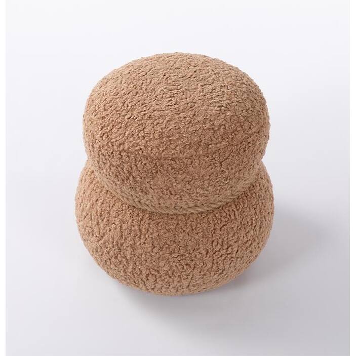 snowman stool, seat body width 14.56 inches, round belly, playful cute, suitable for any space