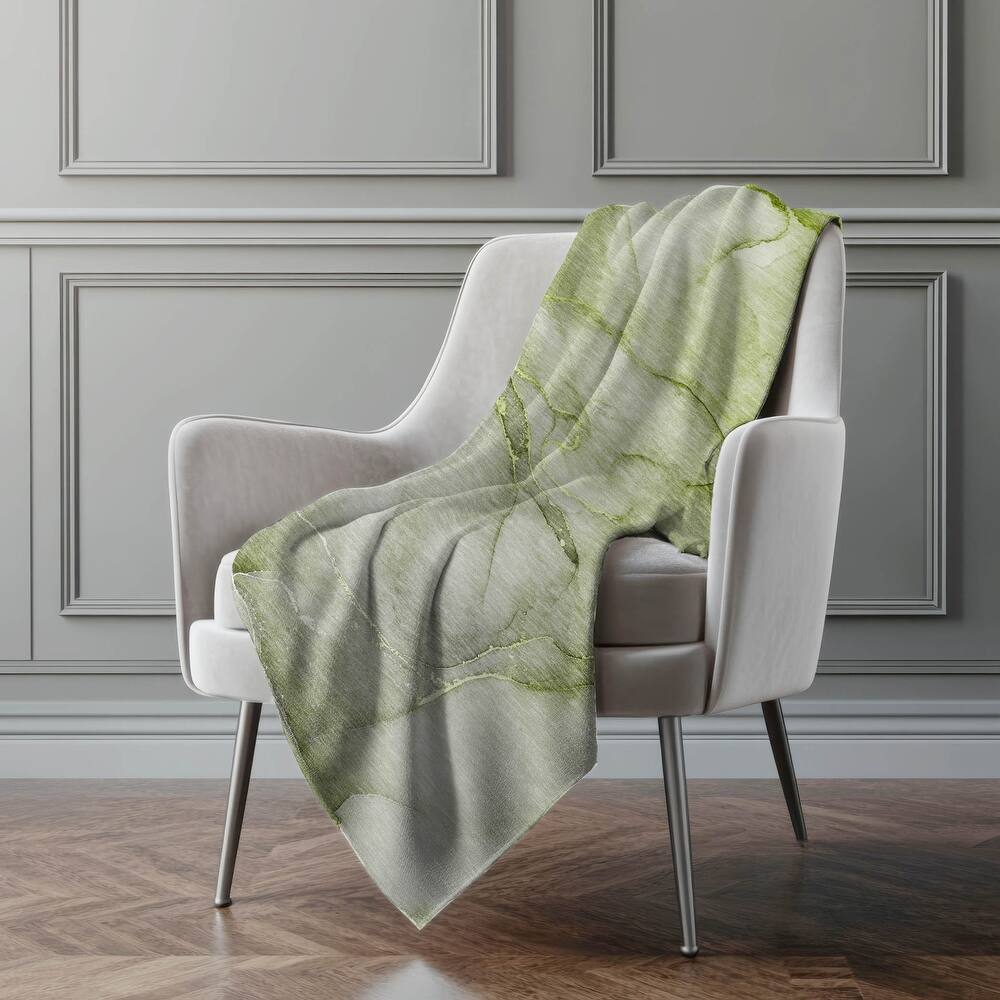Premium Machine Washable Abstract Modern Sherpa Throw Blanket