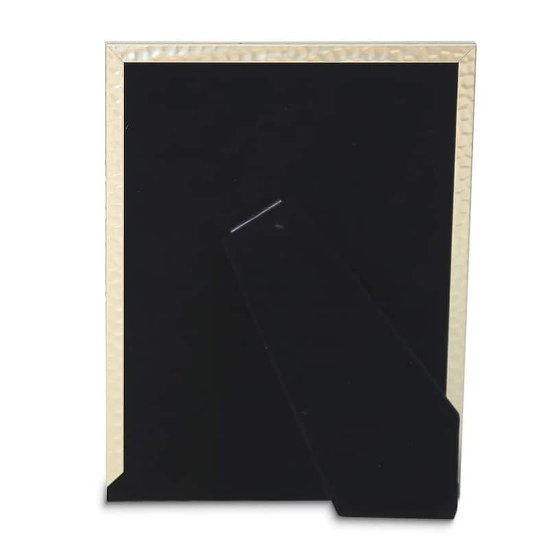Curata Hammered Gold-Tone 5x7 Metal Photo Frame
