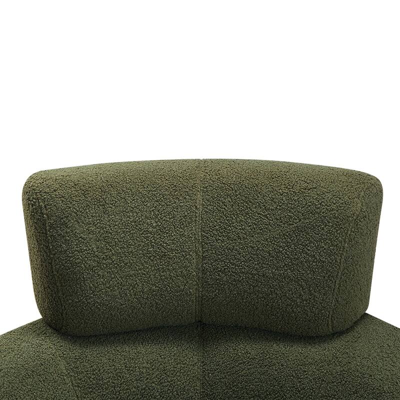 360°Swivel Chair Upholstered Accent Barrel Chair