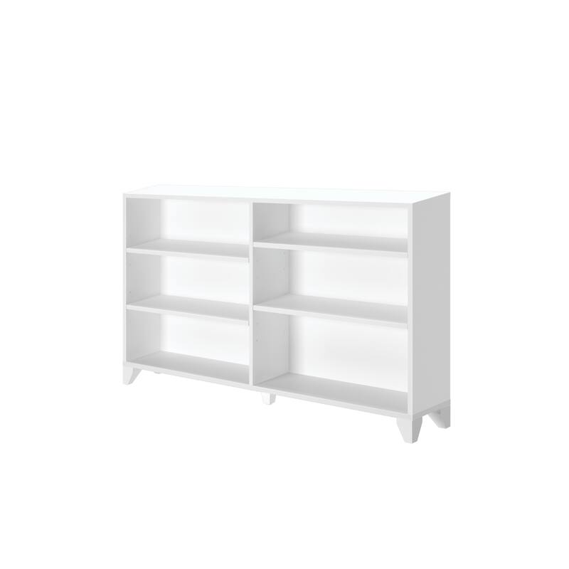 Max and Lily Classic 6-Shelf Bookcase