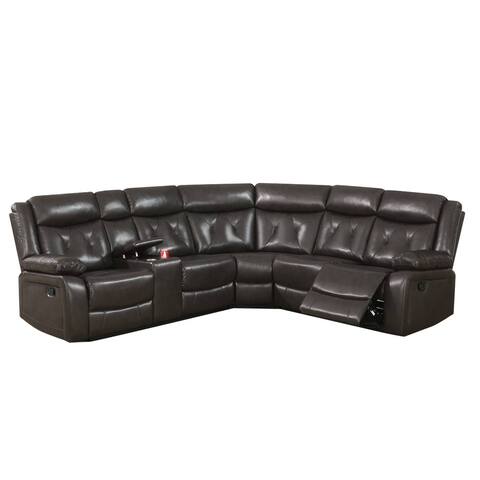 3 Pieces Power Motion Sectional