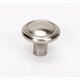 preview thumbnail 4 of 8, Alno Classic Traditional 1-1/2 Inch Mushroom Cabinet Knob Satin Nickel