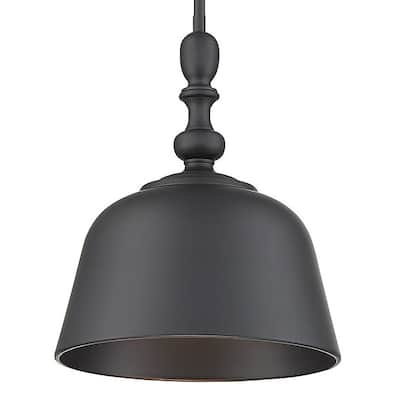 Savoy House Berg 12" Wide Pendant with Metal Shade