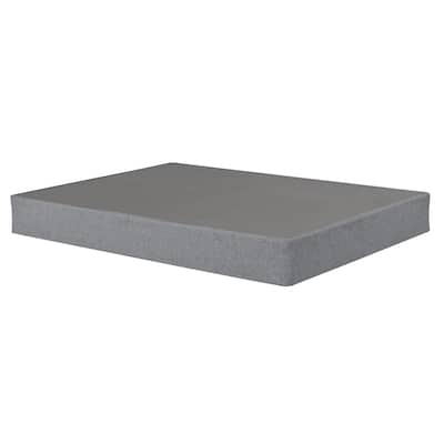 9" Modern Metal Frame Folding Mattress Box Spring Foundation Base
