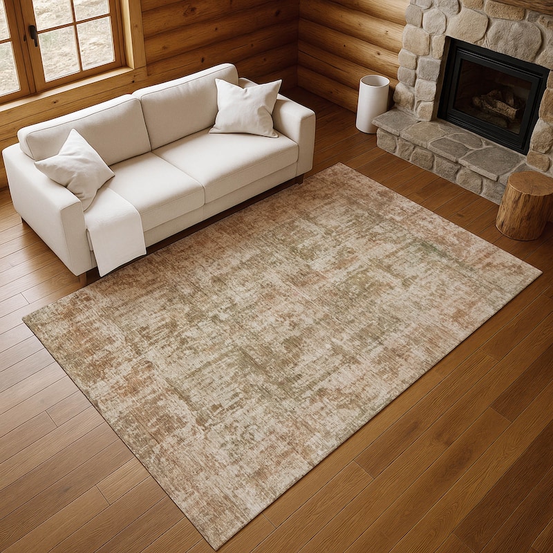 Premium Washable Super Soft Abstract Solid Mayfield Rug