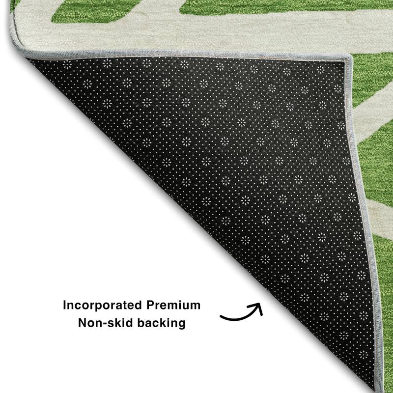 Premium Washable Super Soft Contemporary Harvey Mayfield Rug