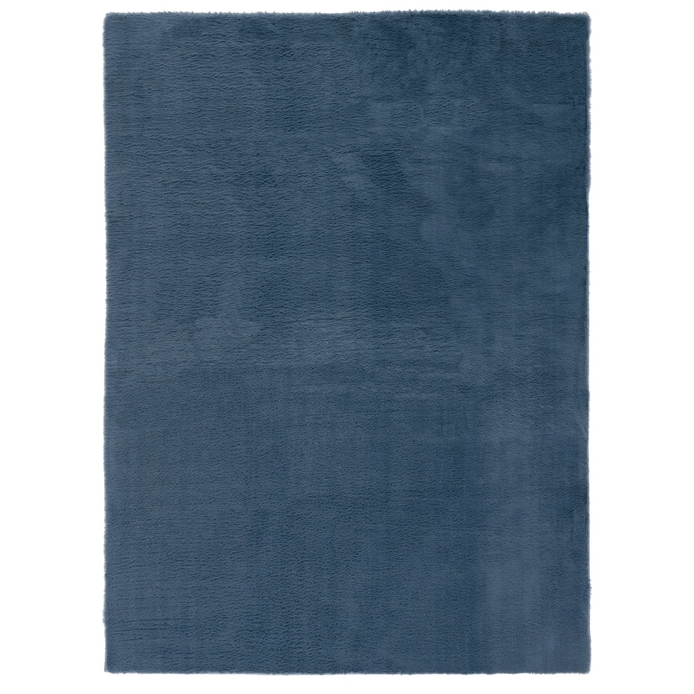 SAFAVIEH Faux Rabbit Fur Catja Machine Washable Slip Resistant