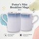 preview thumbnail 2 of 5, Portmeirion Set of 4 Potters Mist Breakfast Mugs