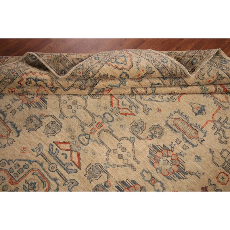 Ziegler Oriental Area Rug Hand-Knotted Wool Carpet - 7'7" x 9'11"