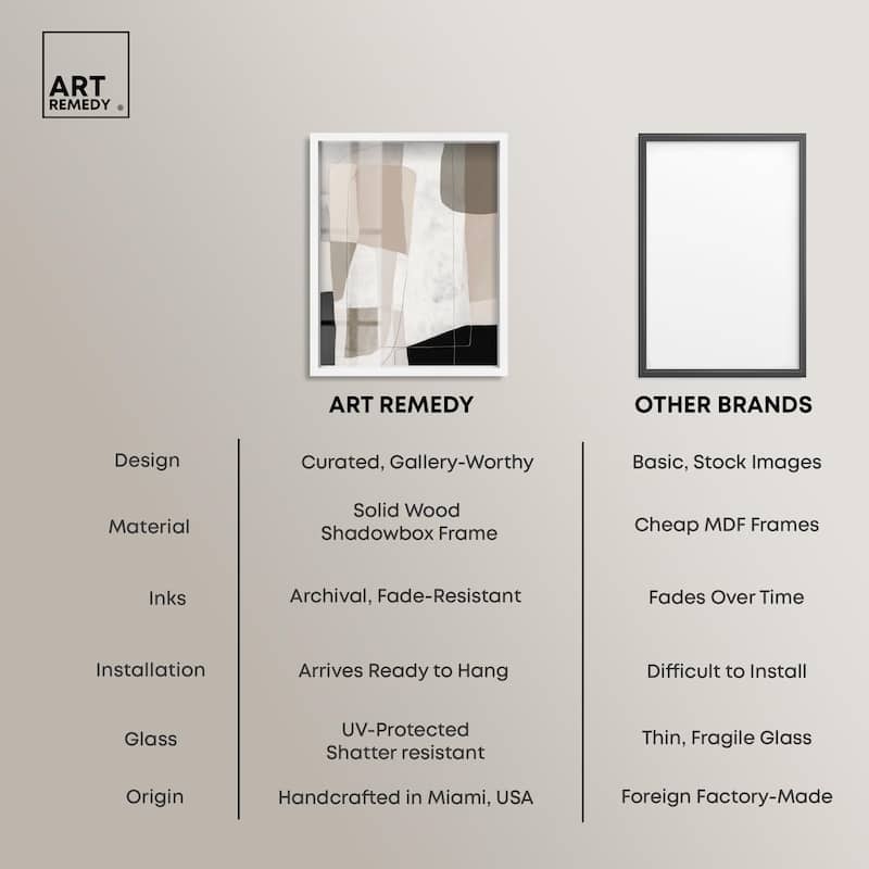 Neutral Forms II Shadowbox by Art Remedy