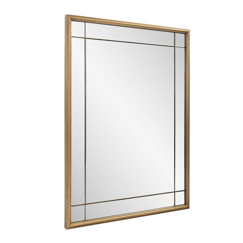 Allan Andrews French Panel Framed Decorative Wall Mirror