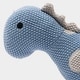 preview thumbnail 3 of 2, Expobazaar Soft Dino (Sterling Blue) Stuffed Toy