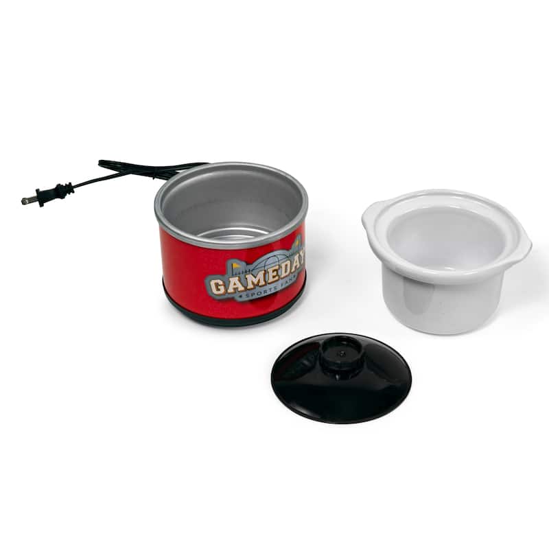 Game Day Lazy Susan Appetizer Server