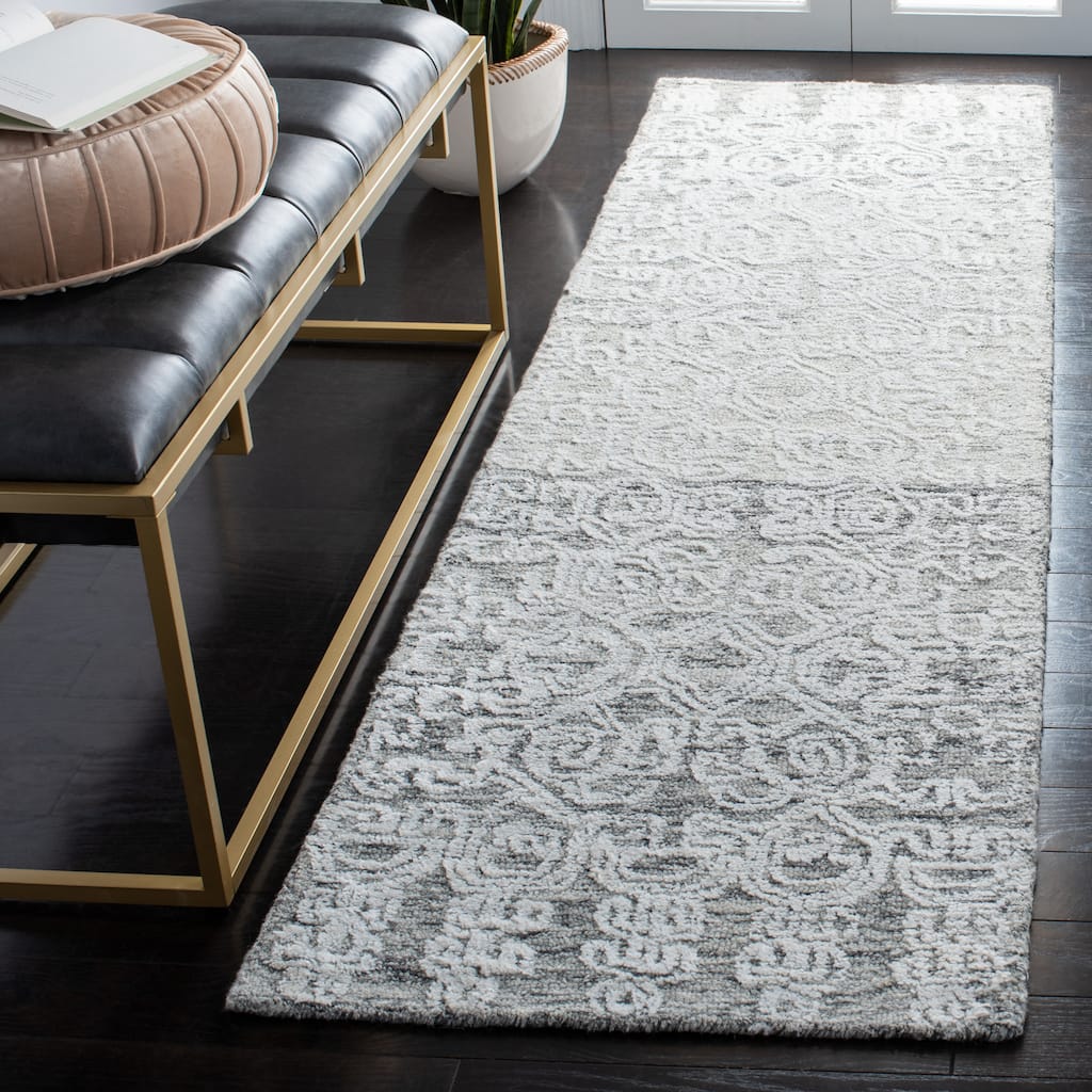 SAFAVIEH Handmade Glamour Avrora Wool/ Viscose Rug
