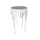 Option Accent Table - White.