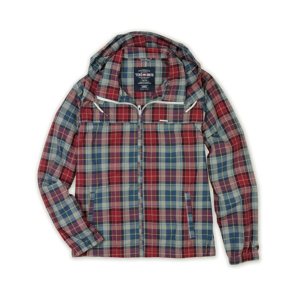 Shop Ecko Unltd. Mens Cross Country Plaid Windbreaker ...