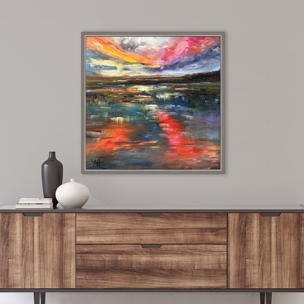 Paragon Mesmerizing Marsh Framed Art