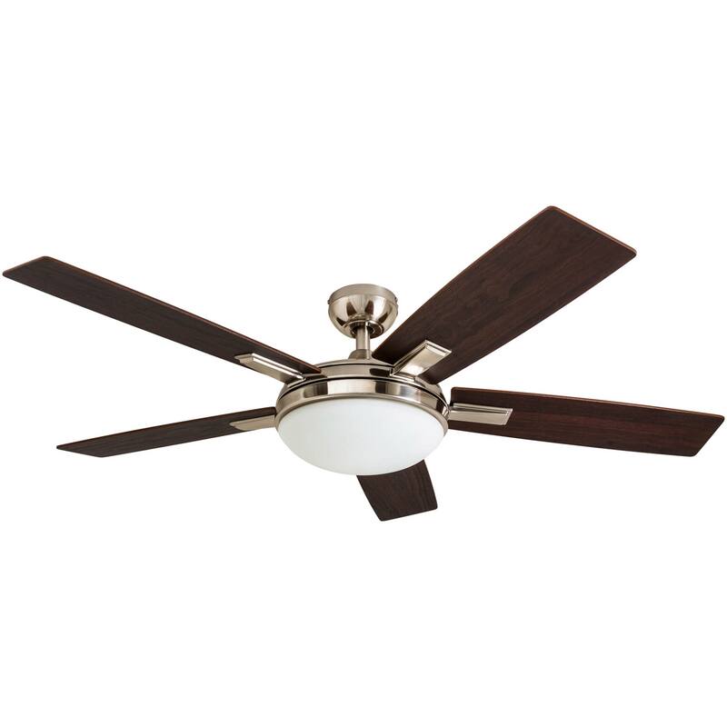 Copper Grove Garff 52-inch Brushed Nickel Ceiling Fan with Remote