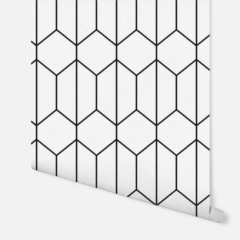 Arthouse Orson White Trellis Wallpaper