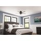 preview thumbnail 24 of 32, Hunter 52" Hartland Low Profile Ceiling Fan with LED Light and Pull Chain - Farmhouse, Rustic Transitional