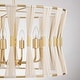 preview thumbnail 11 of 20, 6-light Modern Boho Hand-wrapped Woven Chandelier Natural Ivory Rope Fabric Drum Pendant Light