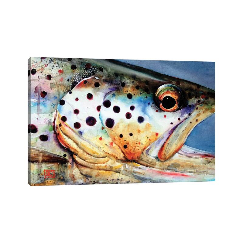 iCanvas "Brown's Eye View" by Dean Crouser Canvas Print