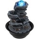 preview thumbnail 5 of 63, Costway Tabletop Water Fountain with Rolling Crystal Ball,