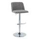 Option Grey Noise Fabric/Chrome