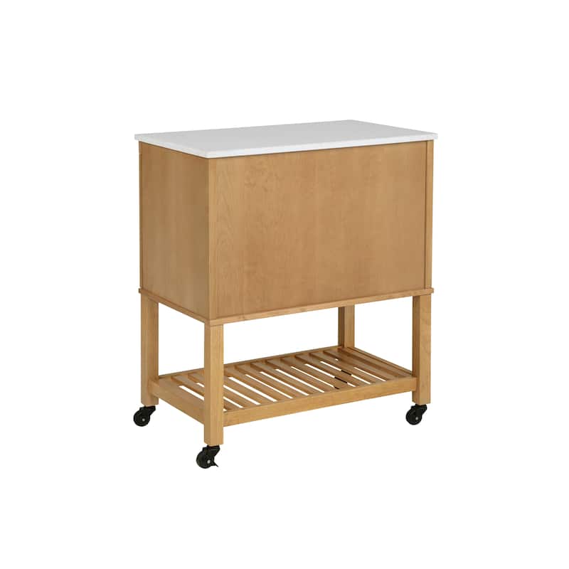 Kolton Kitchen Cart - 30"W x 18"D x 35.5" H