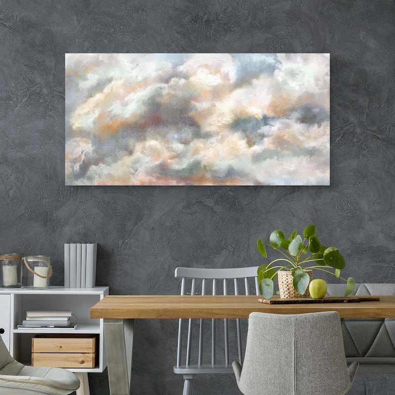 Cloud Colors by Studio Arts Canvas Art Print
