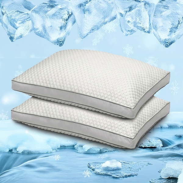Ella Jayne Arctic Chill Cooling Pillow, Medium Density, for All