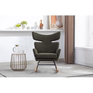 Fish Tail Living Room Rocking Chair Living Room Chair Leisure Single ...