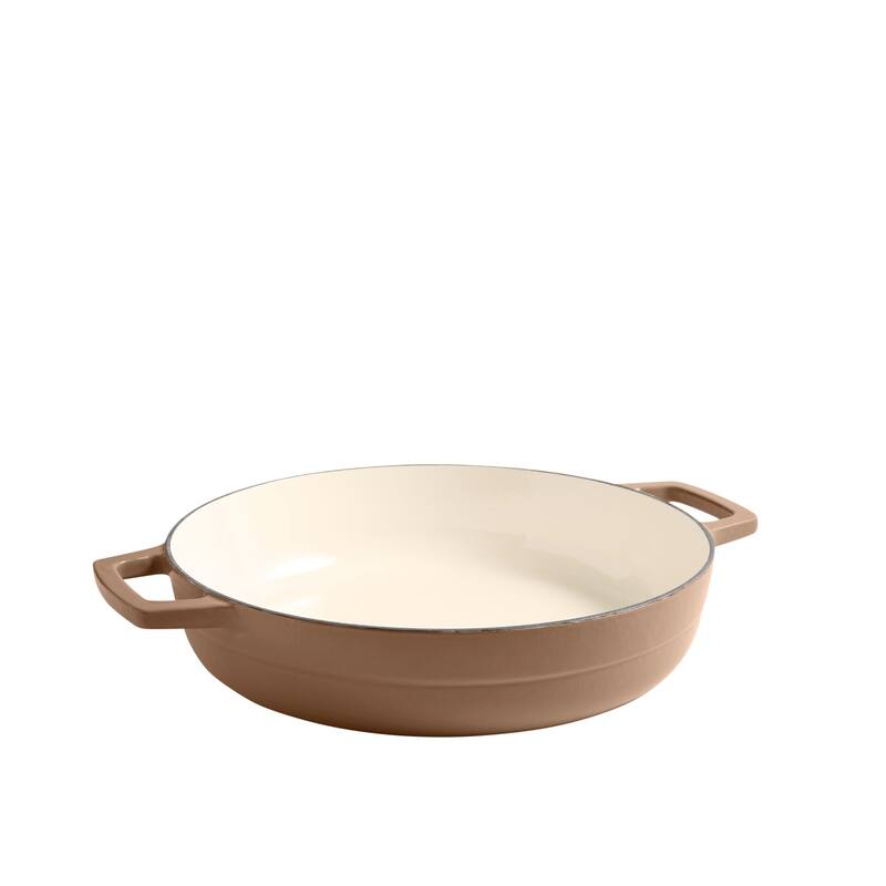 Martha by Martha Stewart 3.5 QT Enameled Cast Iron Braiser w/ Lid