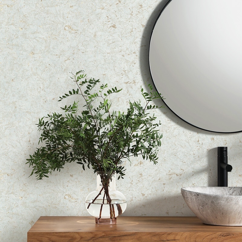 Faux Cork Textured Peel and Stick Wallpaper