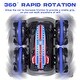 preview thumbnail 7 of 5, Amphibious RC Car Boat, Stunt Trucks for kid Birthday Gifts Beach Pool - Blue