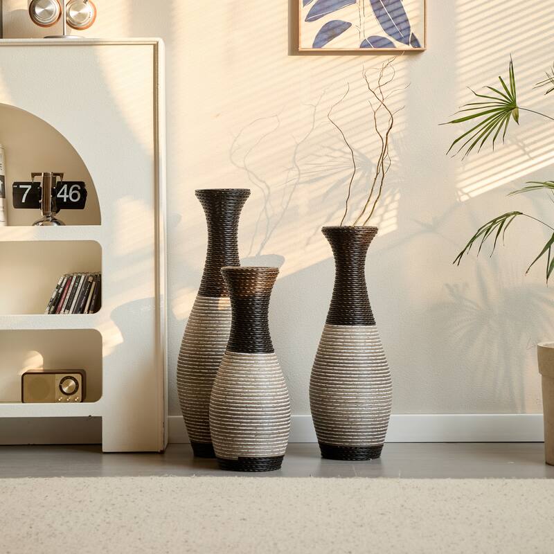 Set of 3 High IndependenT Classic Artificial Floor Desktop Vase