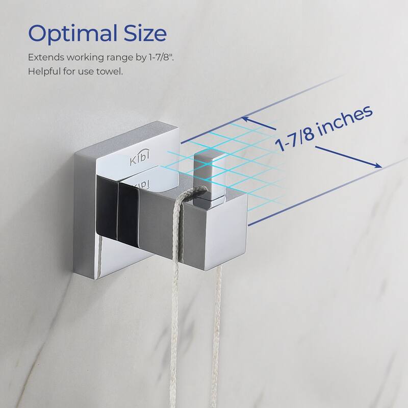 Cube Bathroom Towel & Robe Hook