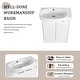 preview thumbnail 5 of 55, Beingnext 16"/23" Bathroom Vanity with Sink, Floating/Freestanding Bathroom Vanity with Soft Close Door