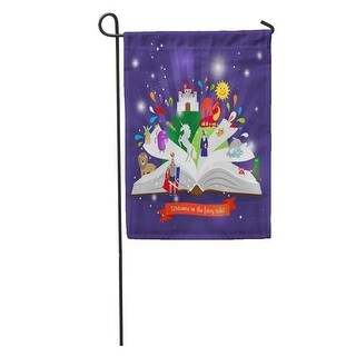Overstock Colorful Magic Fairy Tale Book Open Cartoon Tales