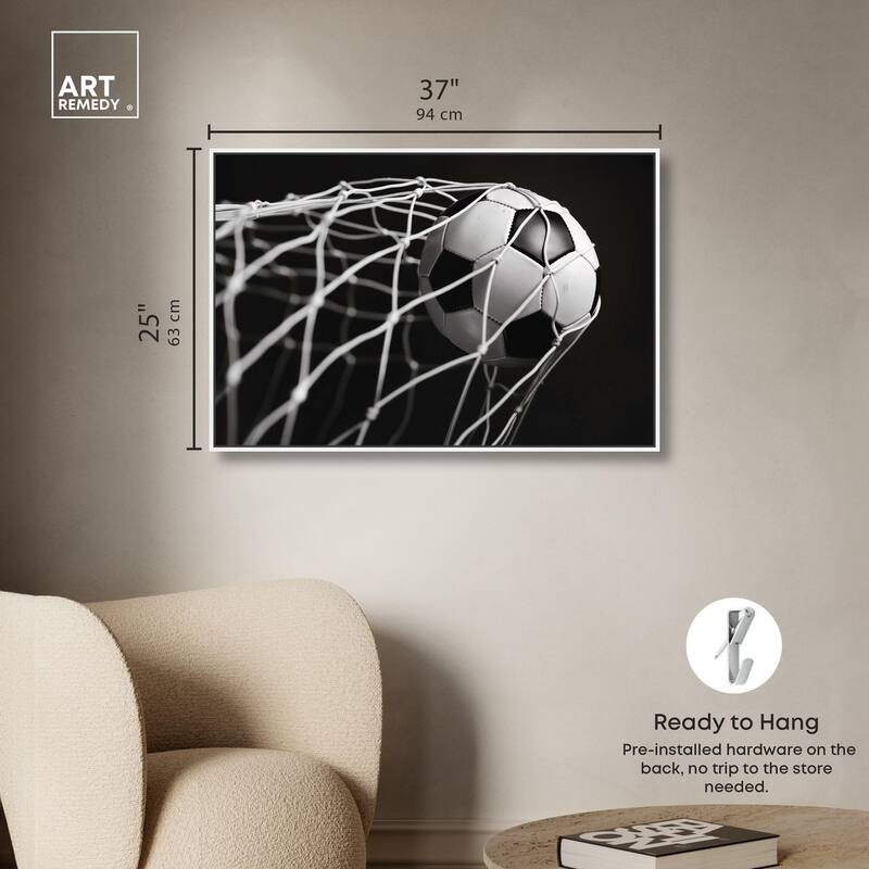 Through the Goal Canvas by Art Remedy